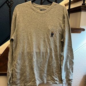 Gray Ralph Lauren long sleeve shirt